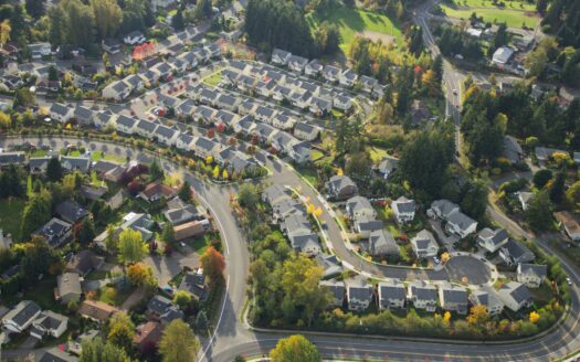 como são as casas americanas